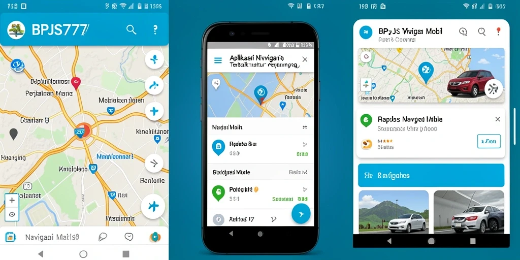 Tampilan antarmuka BPJS777 yang menarik dan informatif untuk Navigasi Mobil.