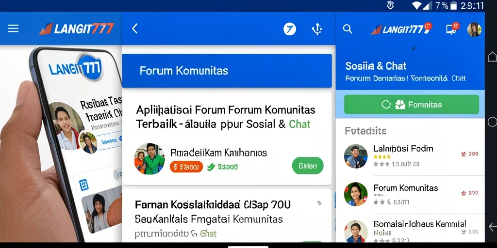 Tampilan antarmuka LANGIT777 yang memudahkan interaksi pengguna.