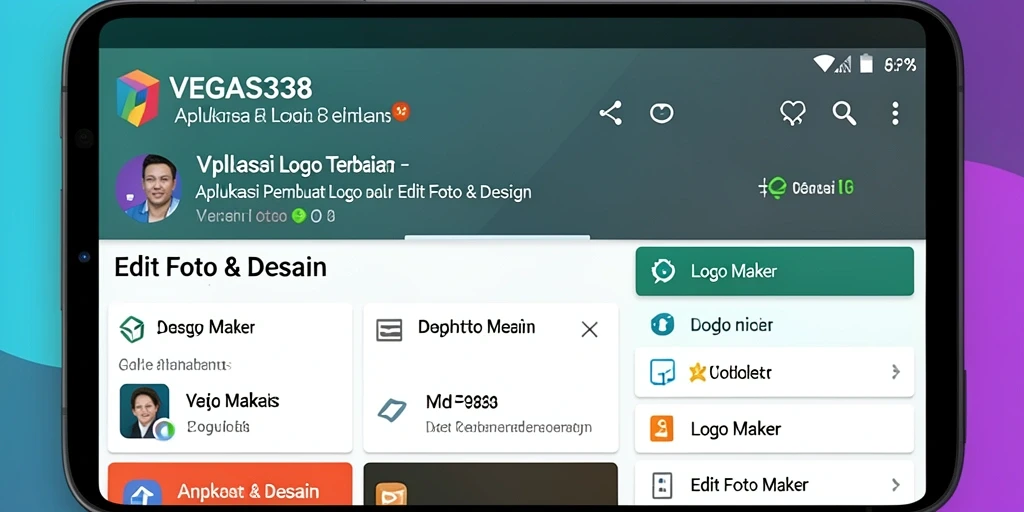 Antarmuka intuitif VEGAS338 untuk pembuatan logo yang profesional.